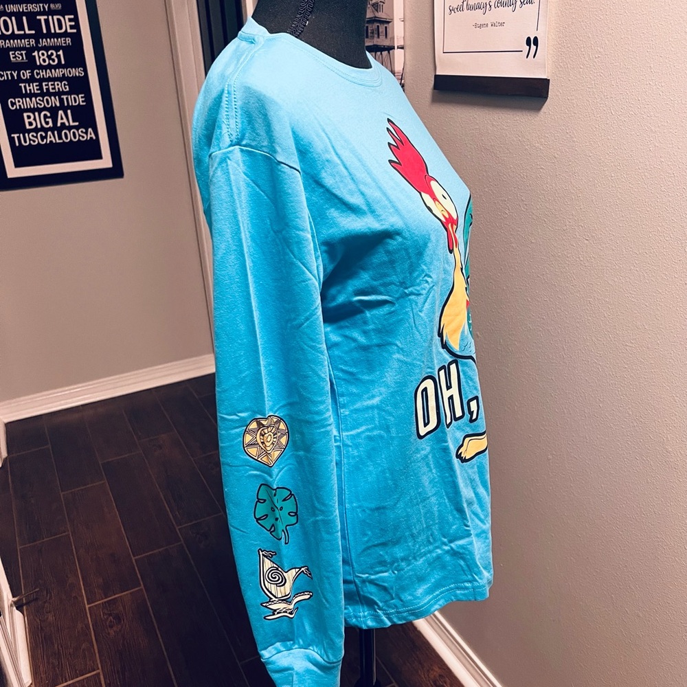 Hei Hei Long Sleeve T-Shirt for Adults - Moana - Picture 3 of 6